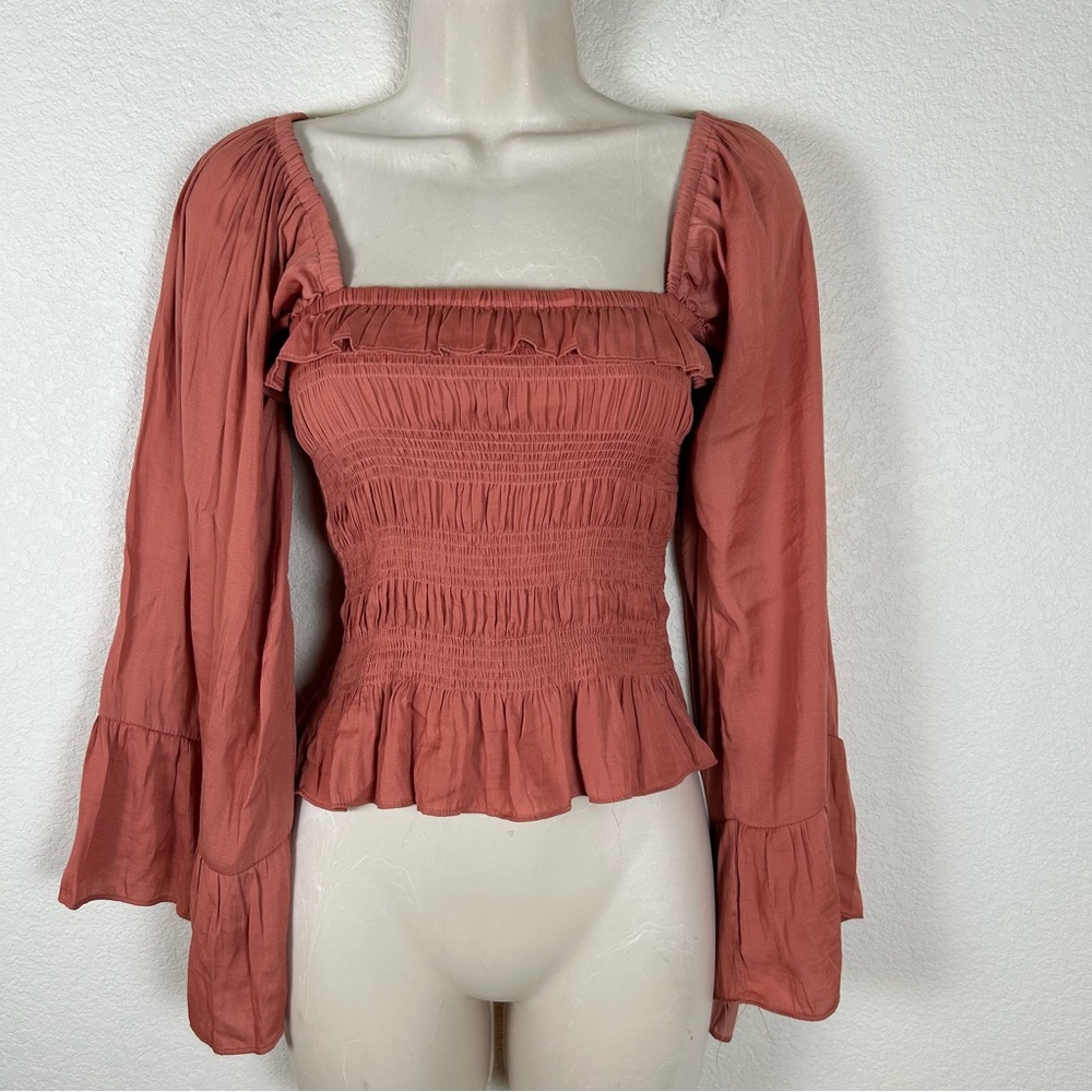 Mustard Seed Women’s Sz S romantic coquette cottagecore bohemian Feminine blouse